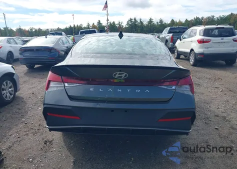 2025 Hyundai Elantra Sel Sport from USA, damaged, VIN KMHLM4DG0SU933047